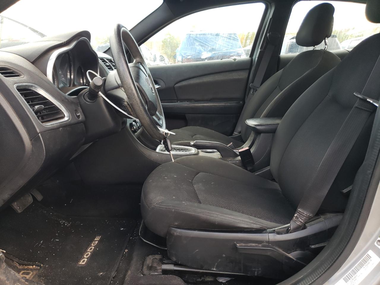 2013 Dodge Avenger VIN 1C3CDZAB5DN685387 Copart auction photo, front end / hail damage thumbnail 7