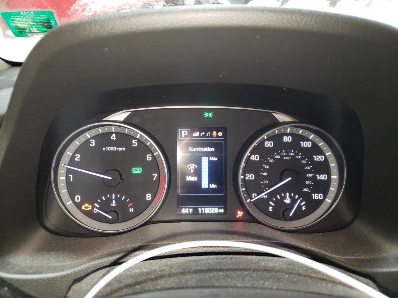 2017 Hyundai Elantra VIN 5NPD84LF5HH066401 Copart auction photo, front end / rear end damage thumbnail 9