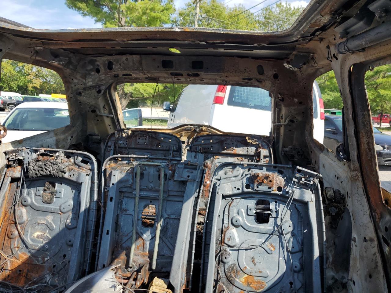 2016 Volvo XC90 VIN YV4A22PL8G1005278 Copart auction photo, burn - interior / burn damage thumbnail 10