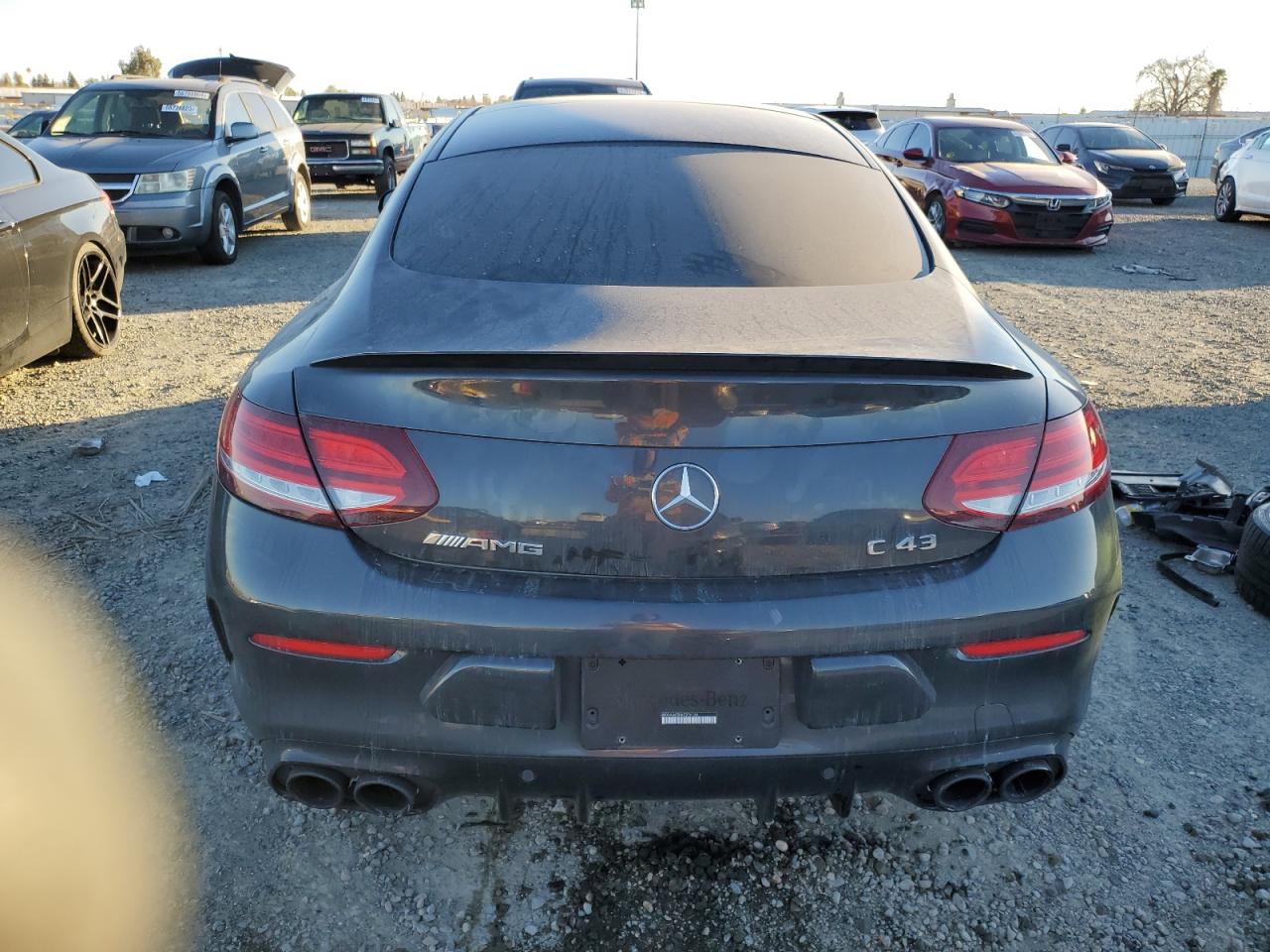 2020 Mercedes-Benz C-klasse VIN WDDWJ6EB9LF976144 Copart auction photo, front end / side damage thumbnail 6