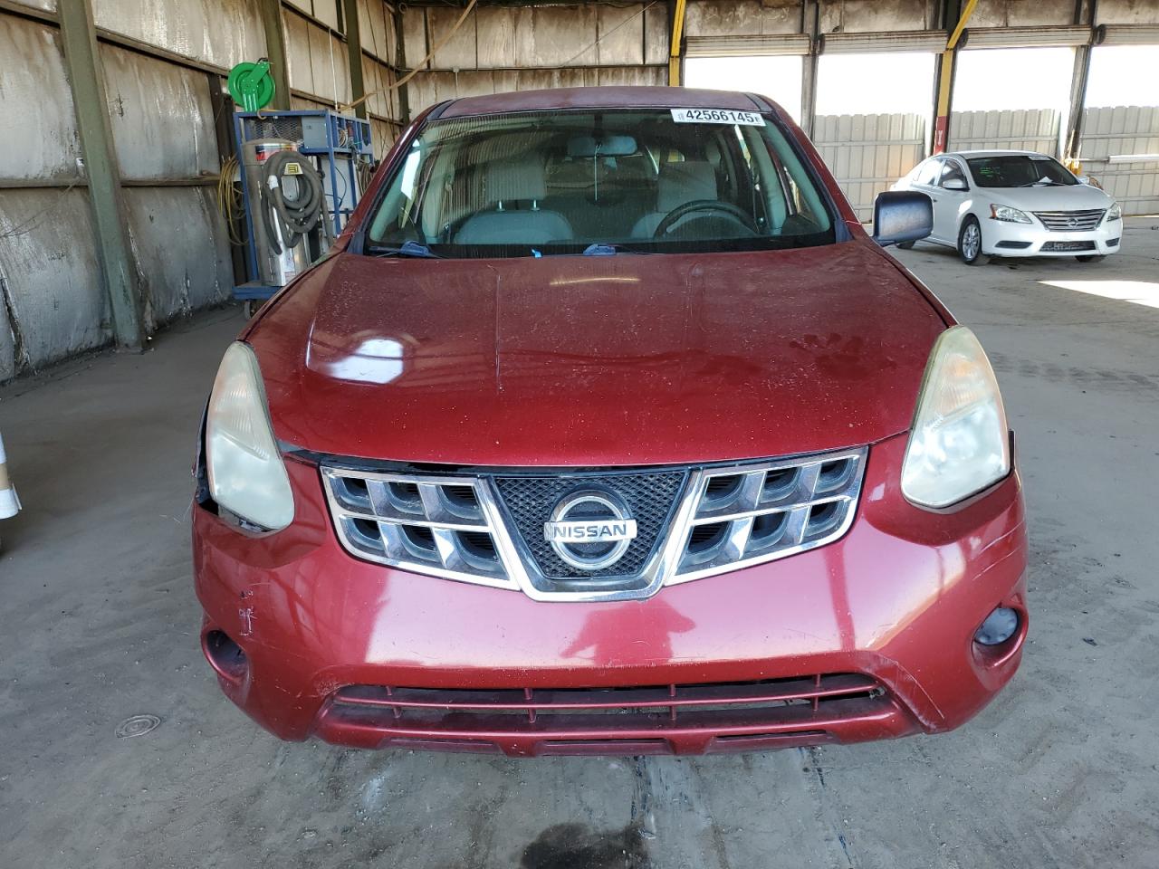2013 Nissan Rogue VIN JN8AS5MT0DW002239 Copart auction photo, front end / side damage thumbnail 5