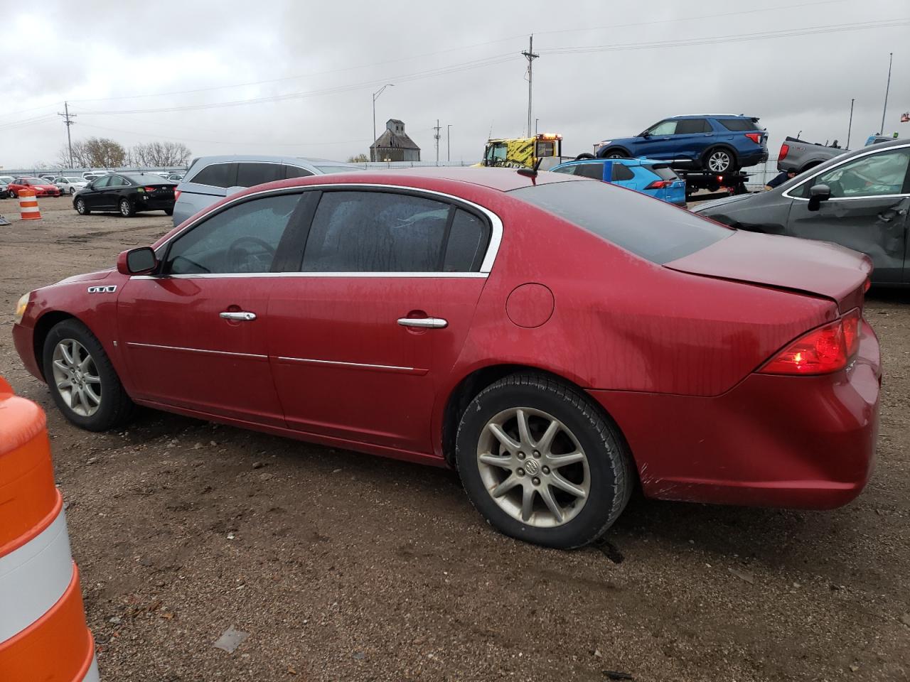 2008 Buick Lucerne VIN 1G4HD572X8U125776 Copart auction photo, rear end damage thumbnail 2