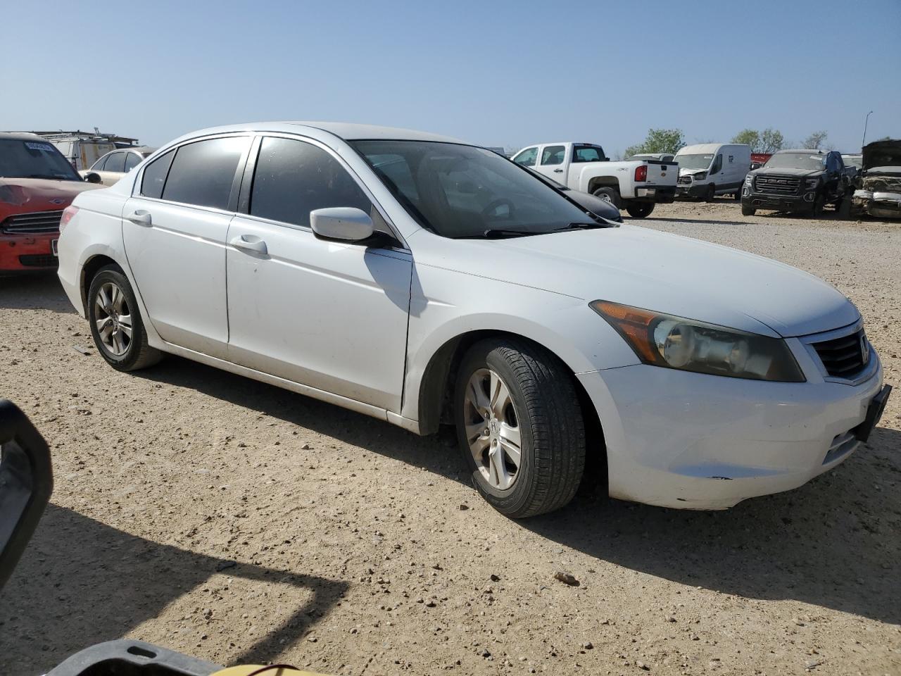2008 Honda Accord VIN 1HGCP26478A056152 Copart auction photo, rear end damage thumbnail 4