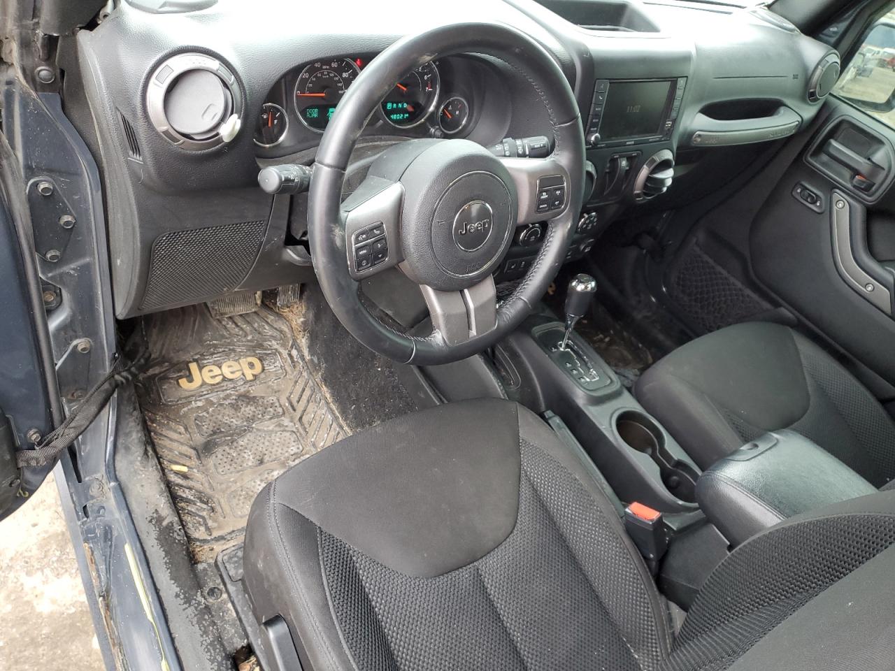 2017 Jeep Wrangler VIN 1C4AJWAG3HL667008 Copart auction photo, front end / rear end damage thumbnail 8
