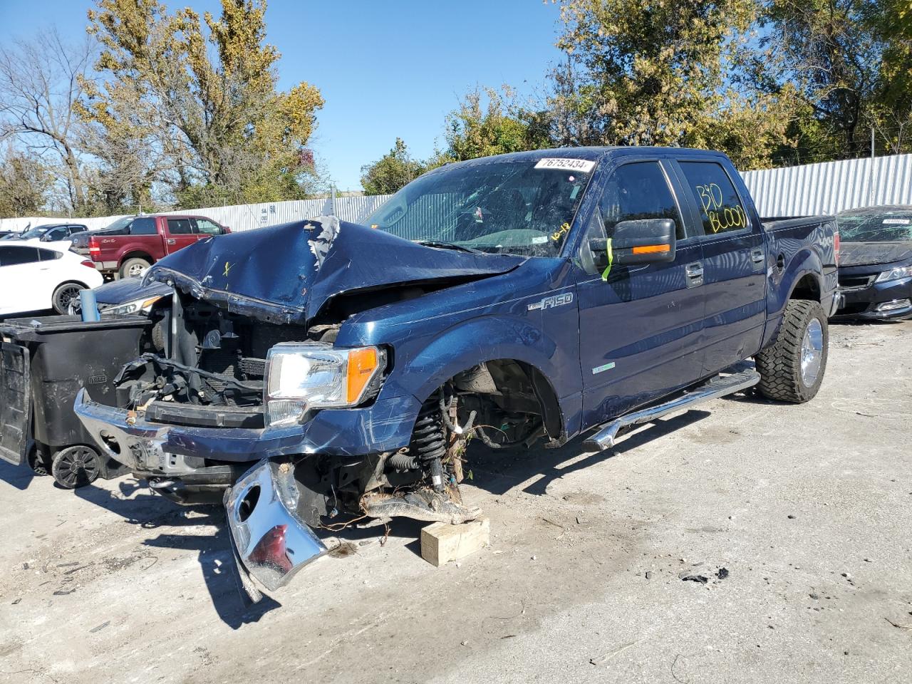 2013 Ford F-150 VIN 1FTFW1ET8DKD59964
