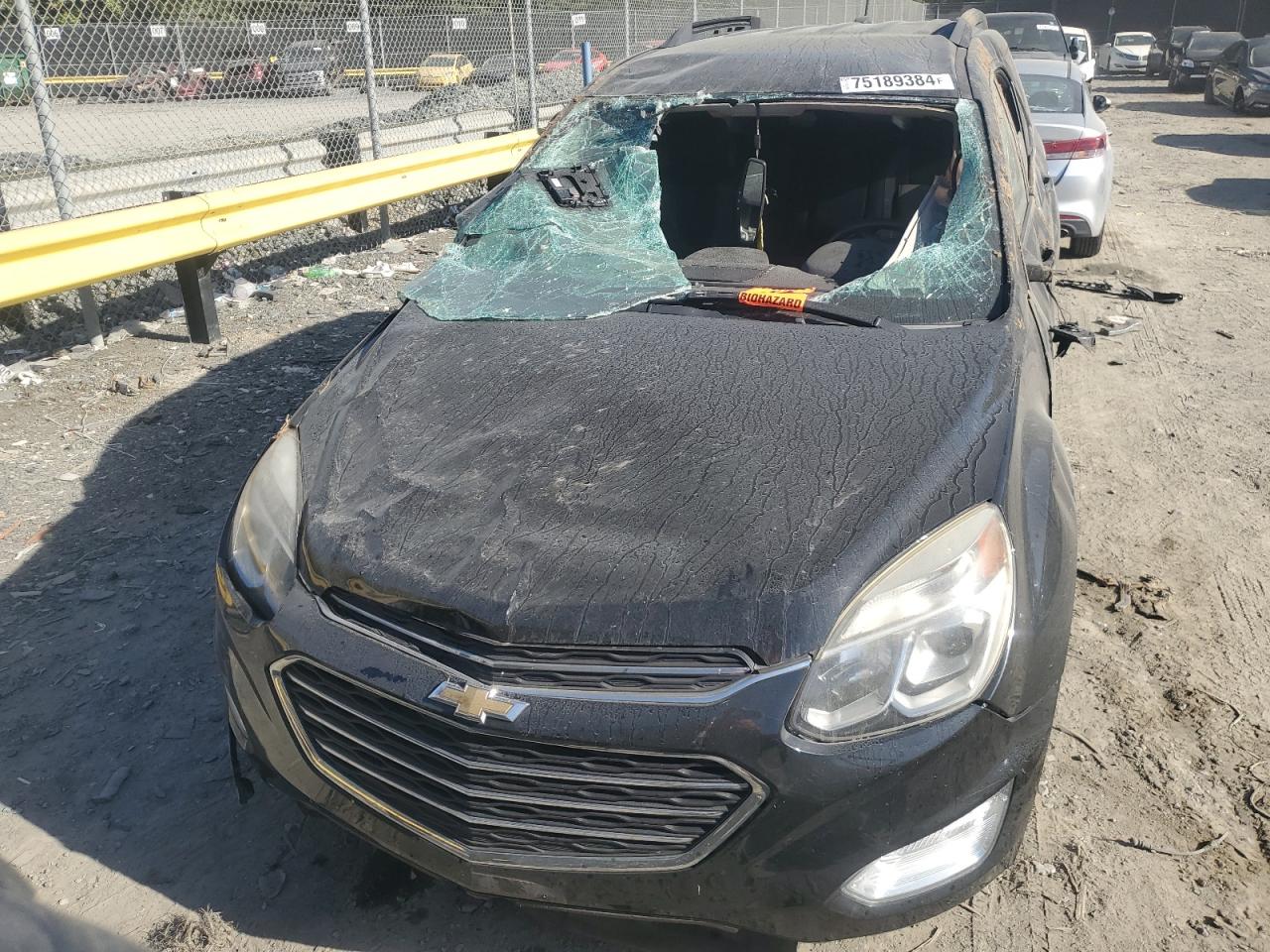 2016 Chevrolet Equinox VIN 2GNALCEK8G1133974 Copart auction photo, all over damage thumbnail 5