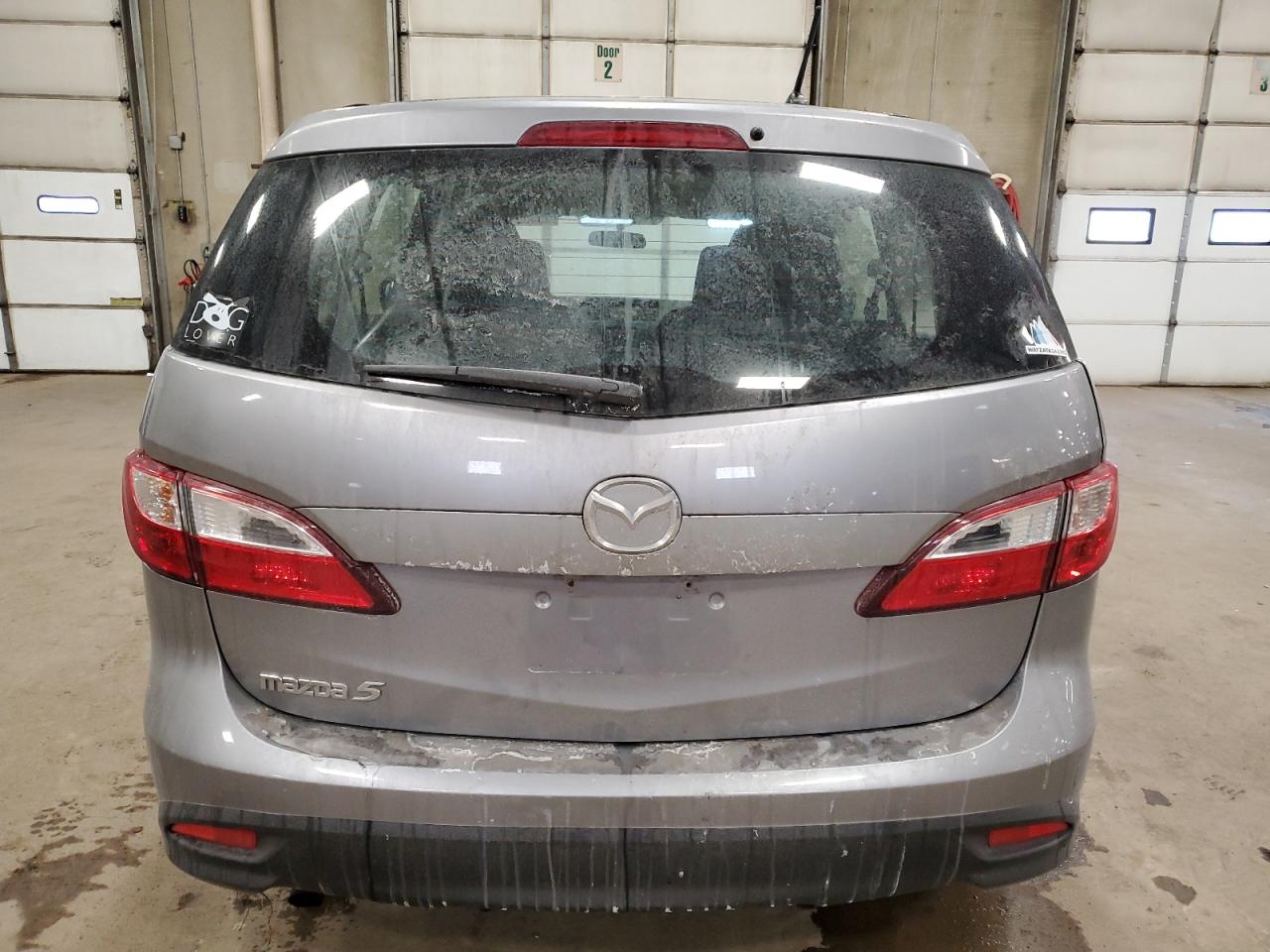 2014 Mazda 5 VIN JM1CW2BL0E0178304 Copart auction photo, side / rear end damage thumbnail 6