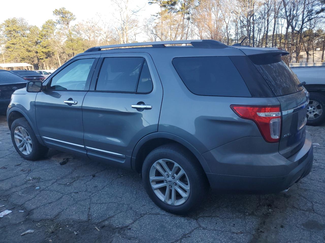 2014 Ford Explorer VIN 1FM5K7D82EGC49435 Copart auction photo, normal wear damage thumbnail 2