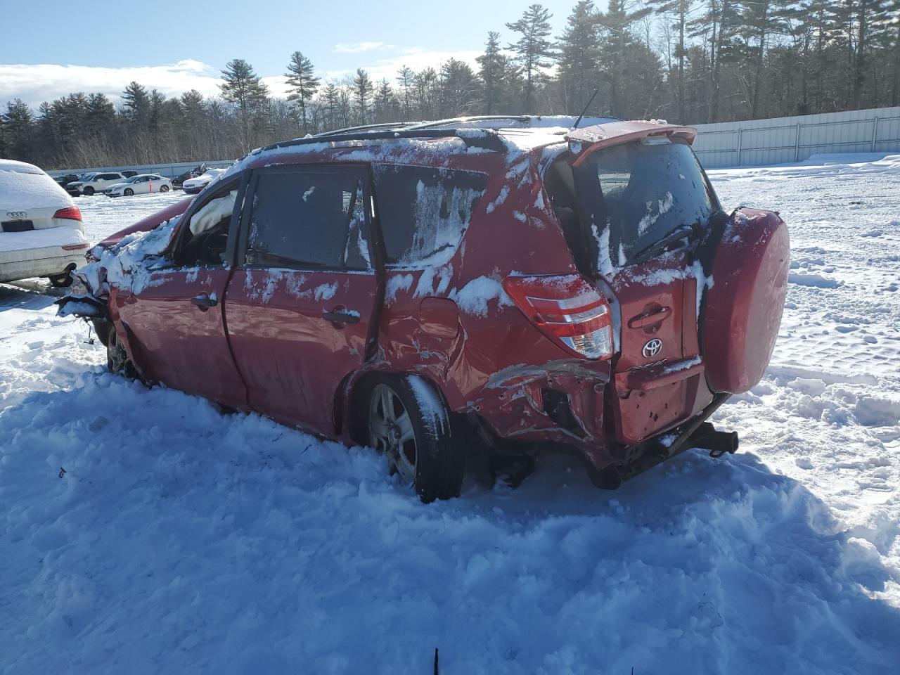 2011 Toyota RAV 4 VIN JTMBF4DV6B5042425 Copart auction photo, all over damage thumbnail 2
