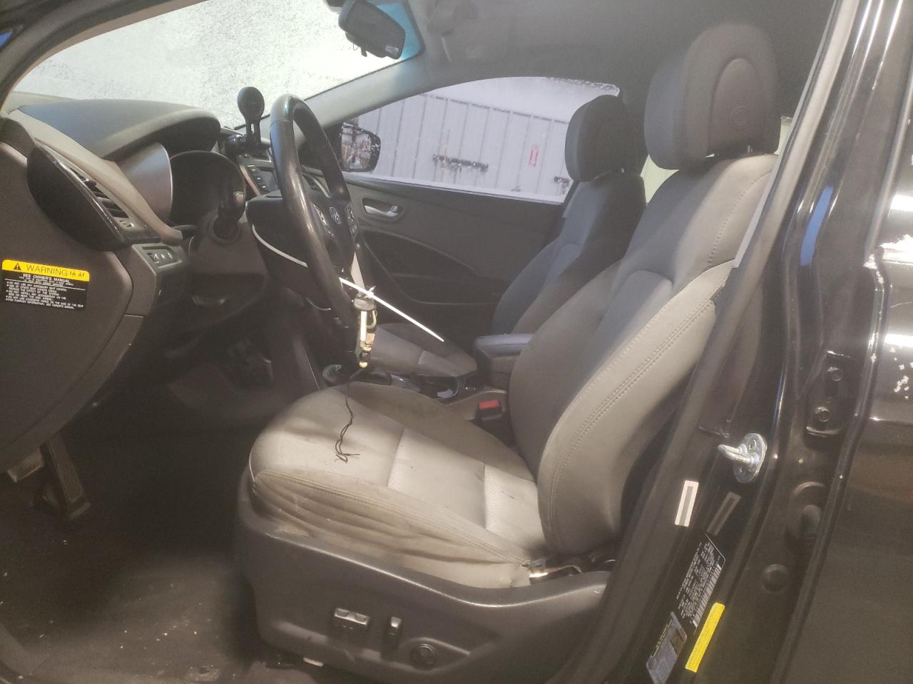 2014 Hyundai Santa Fe VIN 5XYZU3LB0EG223411 Copart auction photo, front end / minor dent/scratches damage thumbnail 7