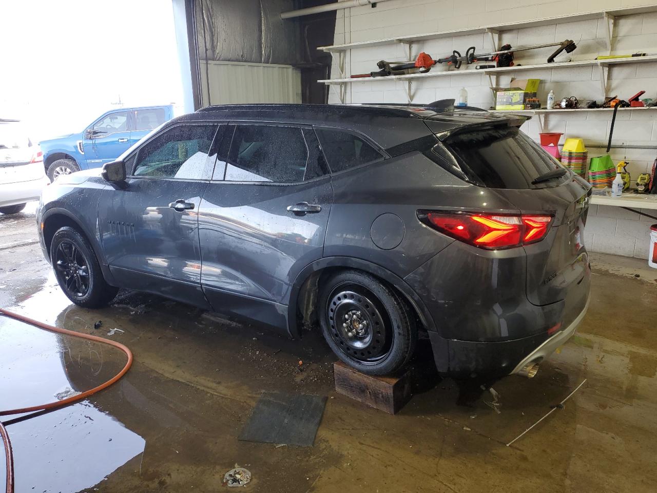 2021 Chevrolet Blazer VIN 3GNKBCR41MS527044 Copart auction photo, rear end damage thumbnail 2