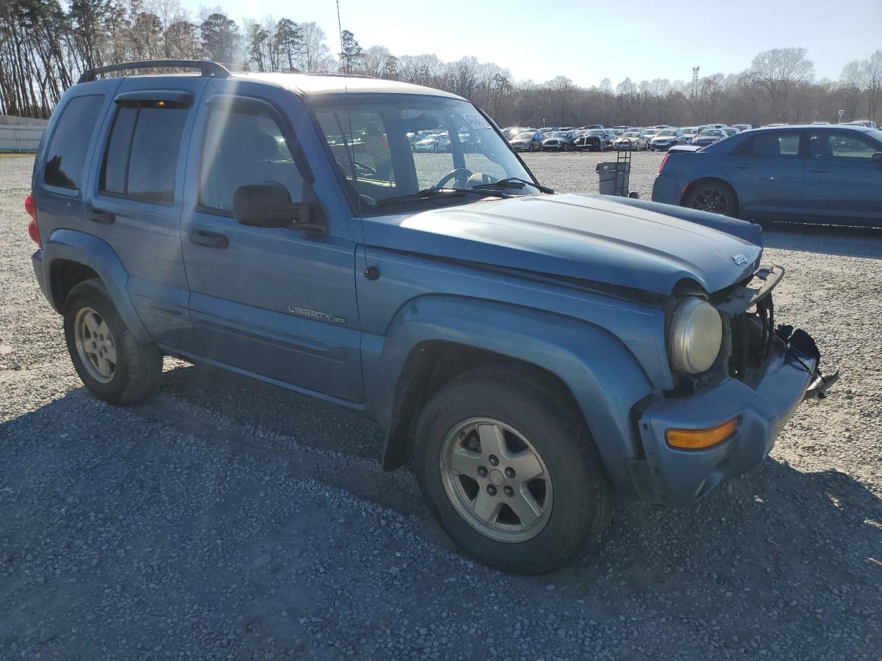 2003 Jeep Liberty (North America) VIN 1J4GL58K33W535859 Copart auction photo, front end / side damage thumbnail 4