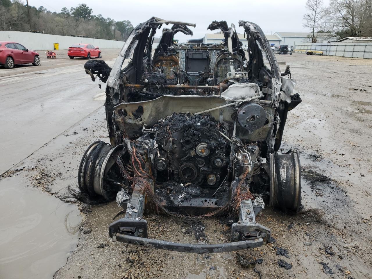 2018 Ford Expedition VIN 1FMJU1HT4JEA51840 Copart auction photo, burn damage thumbnail 5