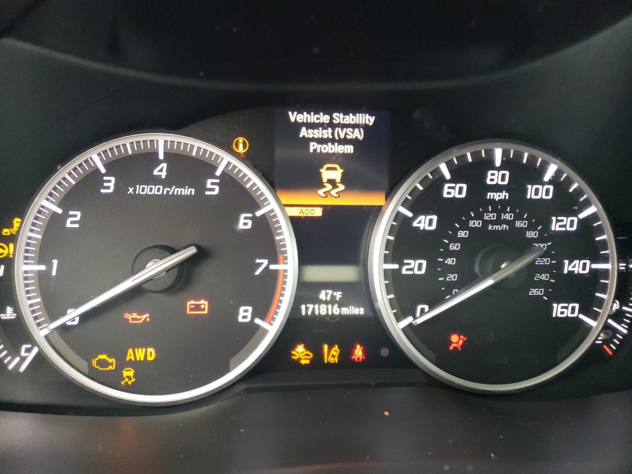 2017 Acura RDX VIN 5J8TB4H74HL002880 Copart auction photo, front end damage thumbnail 9
