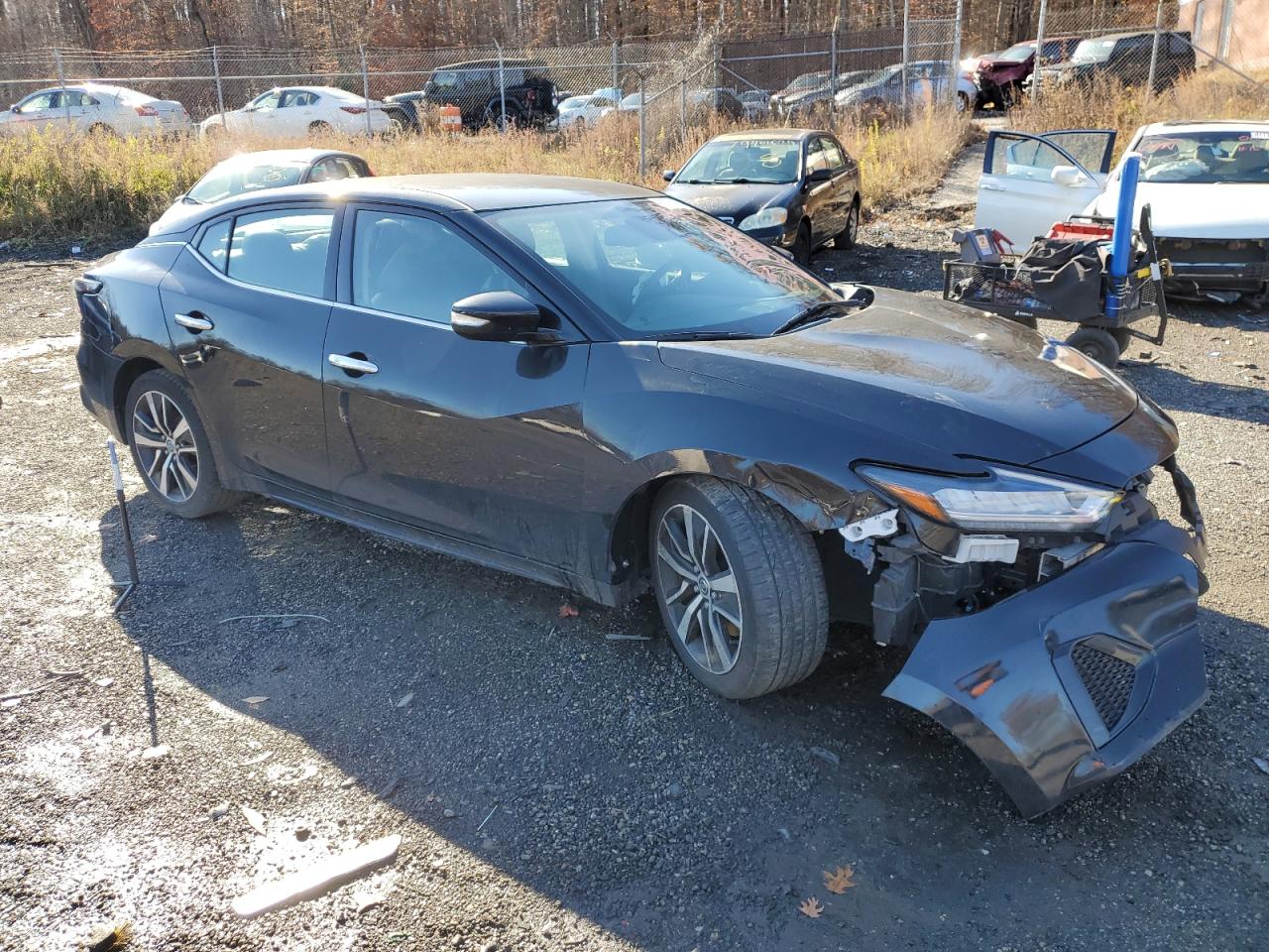2021 Nissan Maxima VIN 1N4AA6CVXMC513696 Copart auction photo, front end / minor dent/scratches damage thumbnail 4