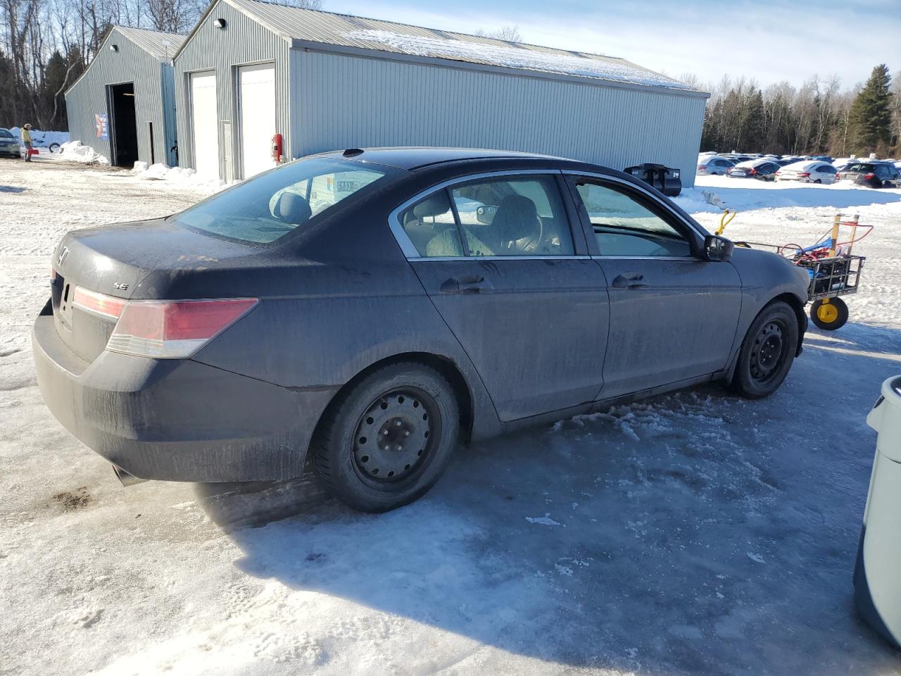 2011 Honda Accord VIN 1HGCP2F63BA801424 Copart auction photo, front end / minor dent/scratches damage thumbnail 3