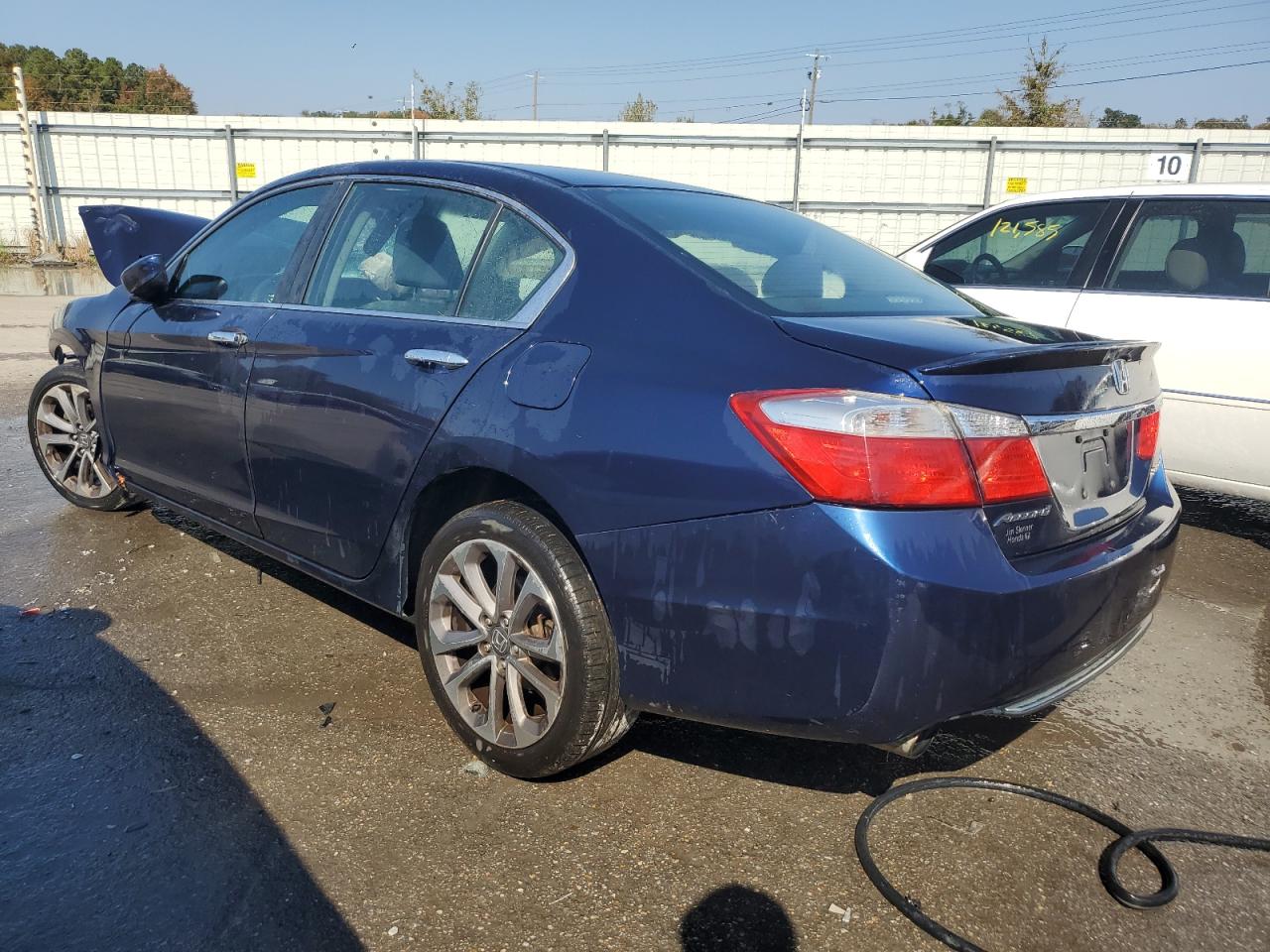 2014 Honda Accord VIN 1HGCR2F53EA023406 Copart auction photo, front end damage thumbnail 2