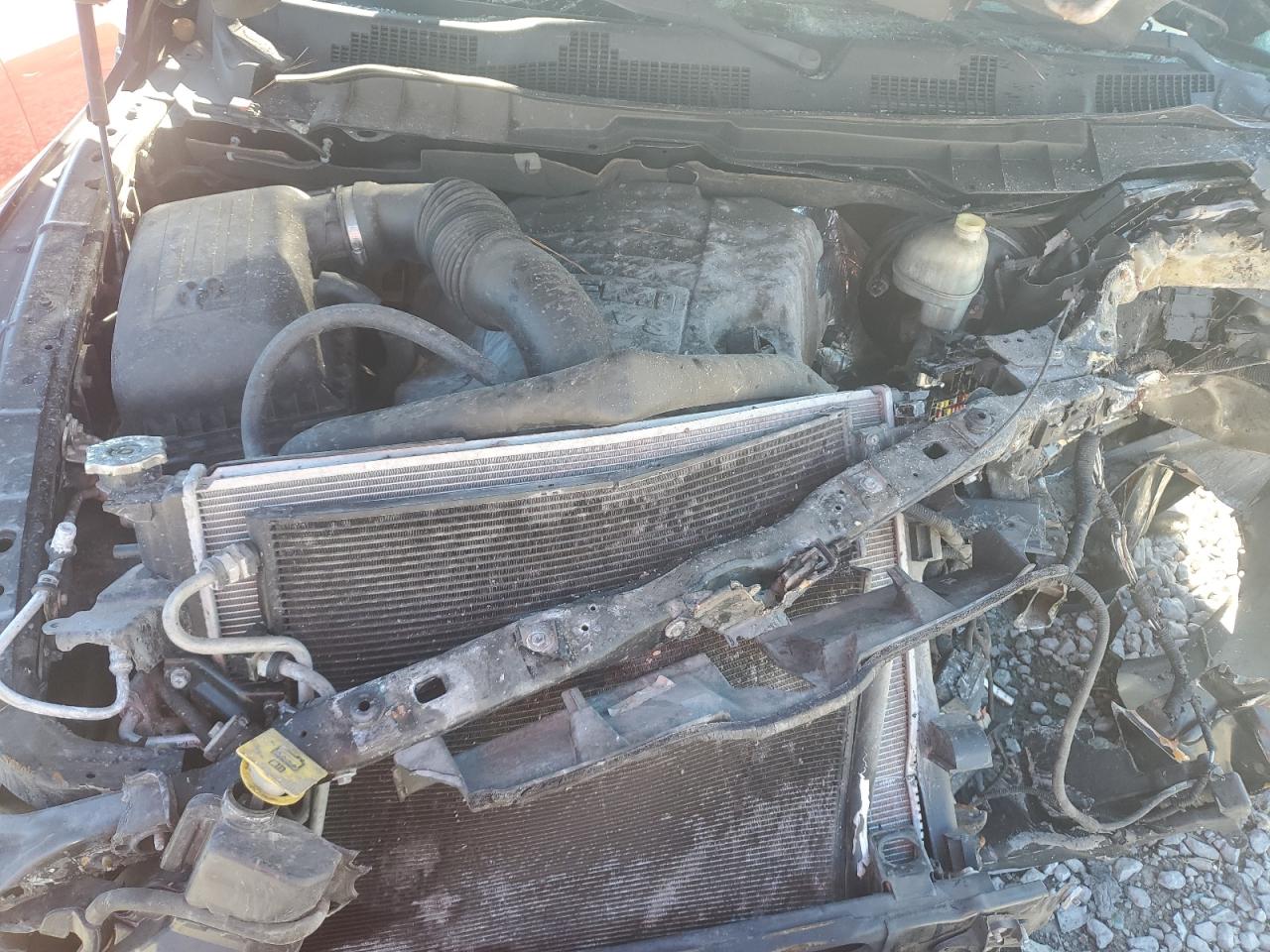 2014 RAM 1500 VIN 1C6RR6KT1ES238398 Copart auction photo, all over damage thumbnail 12