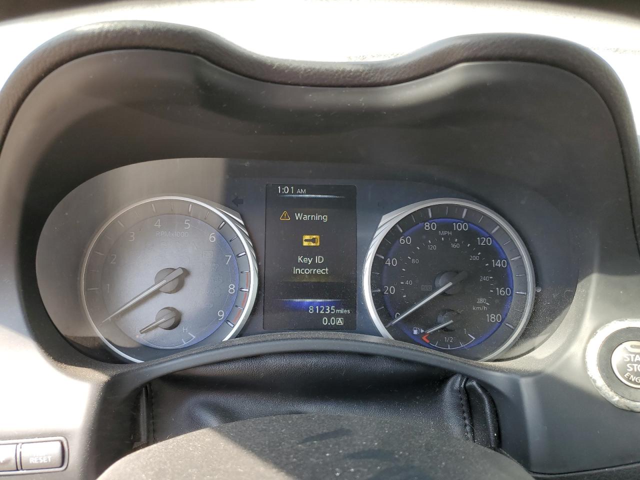 2015 Infiniti Q50 VIN JN1BV7AR9FM405780 Copart auction photo, vandalism / top/roof damage thumbnail 9