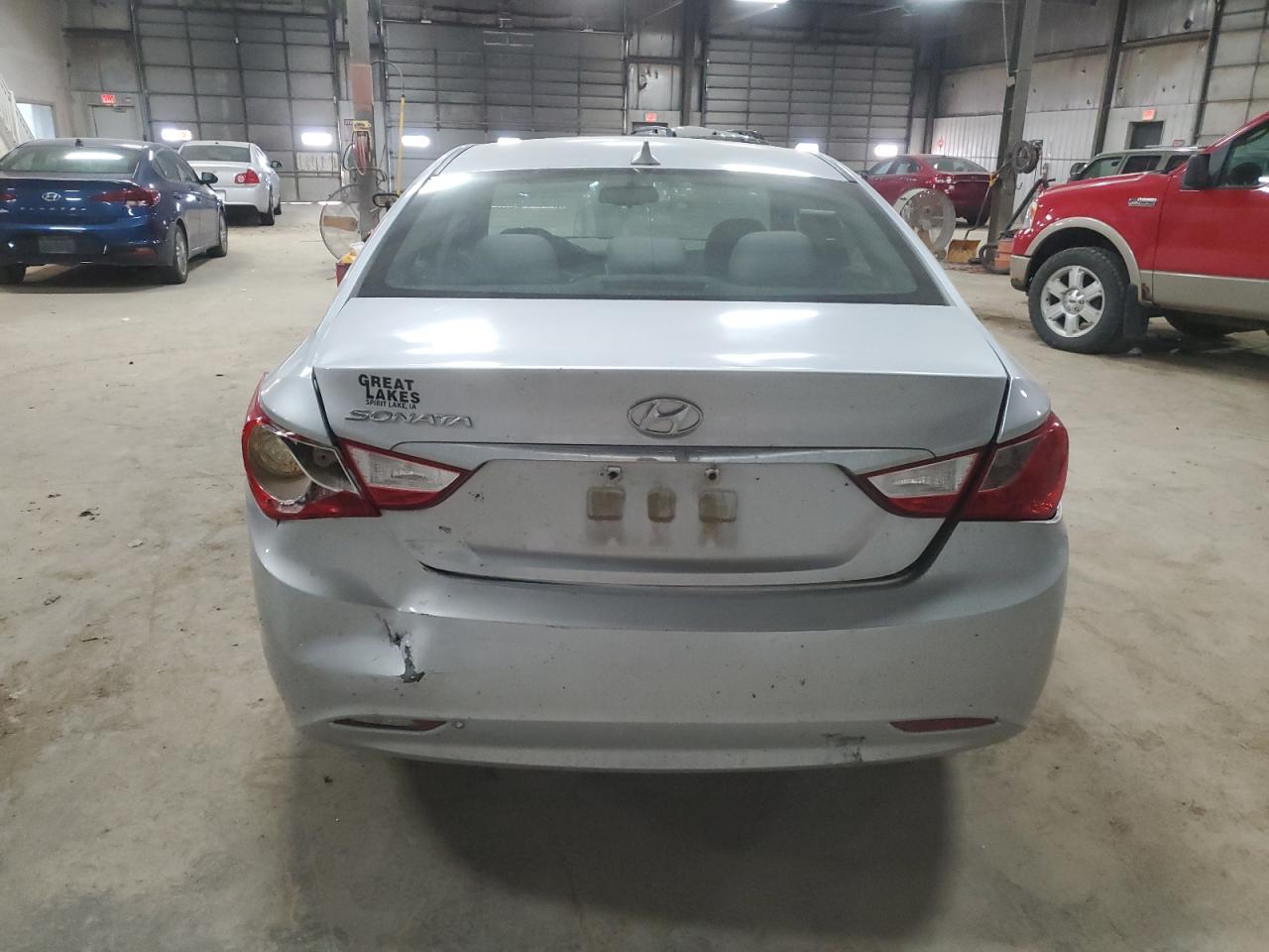 2012 Hyundai Sonata VIN 5NPEB4AC5CH473691 Copart auction photo, all over damage thumbnail 6