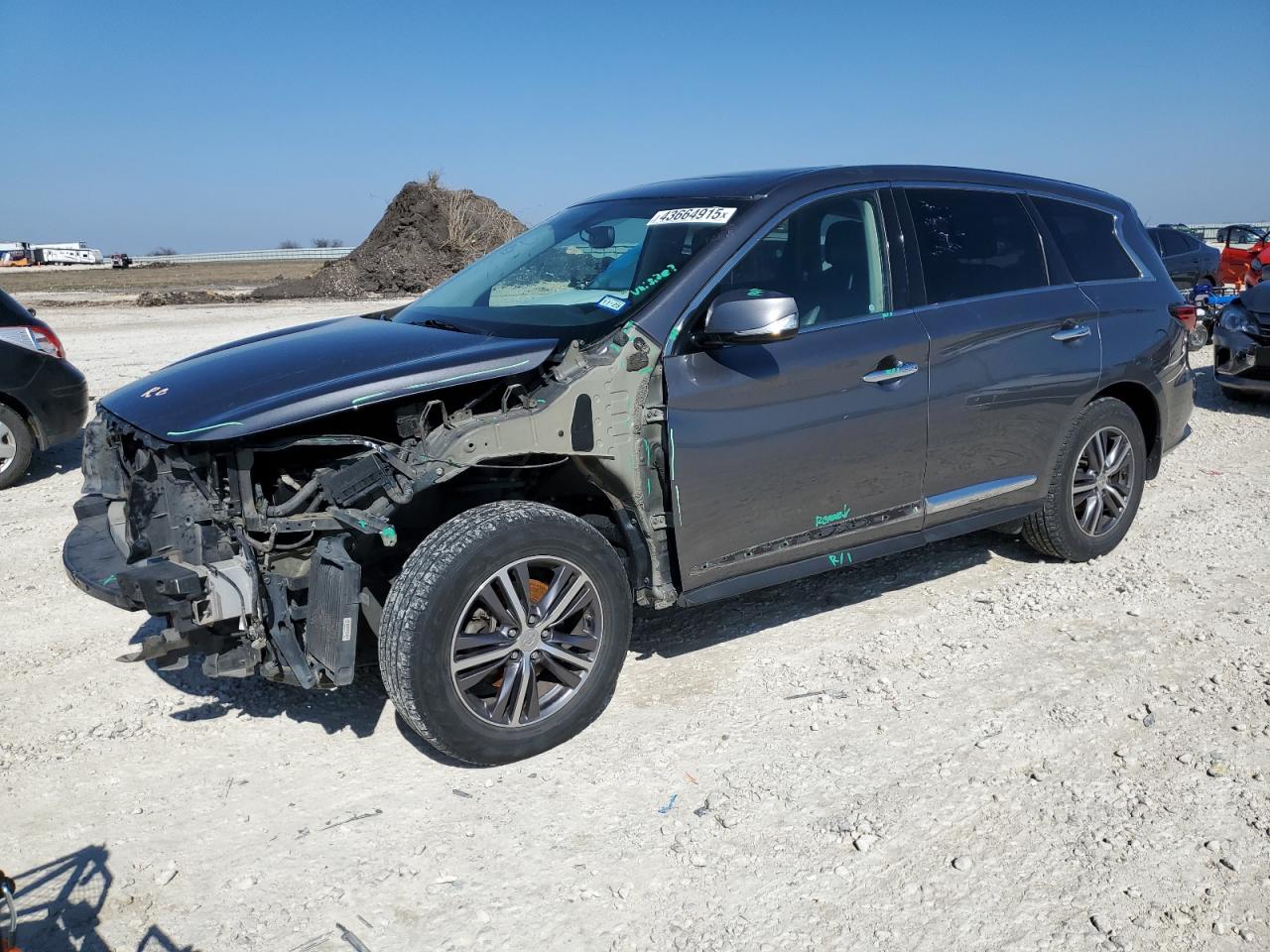 2017 Infiniti QX60 VIN 5N1DL0MN0HC558970