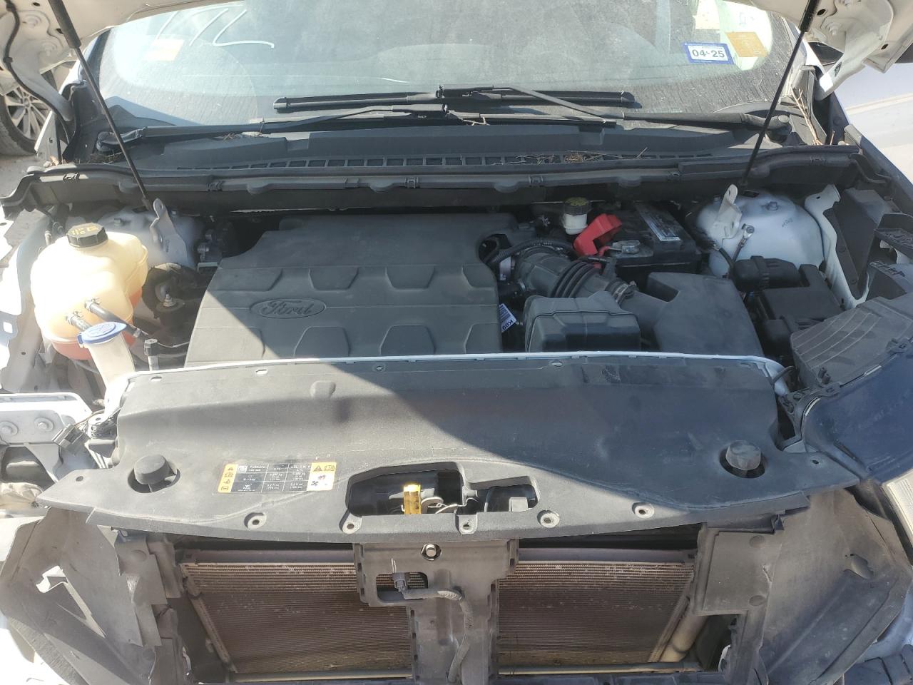 2017 Ford Edge VIN 2FMPK3K84HBC54362 Copart auction photo, front end damage thumbnail 11
