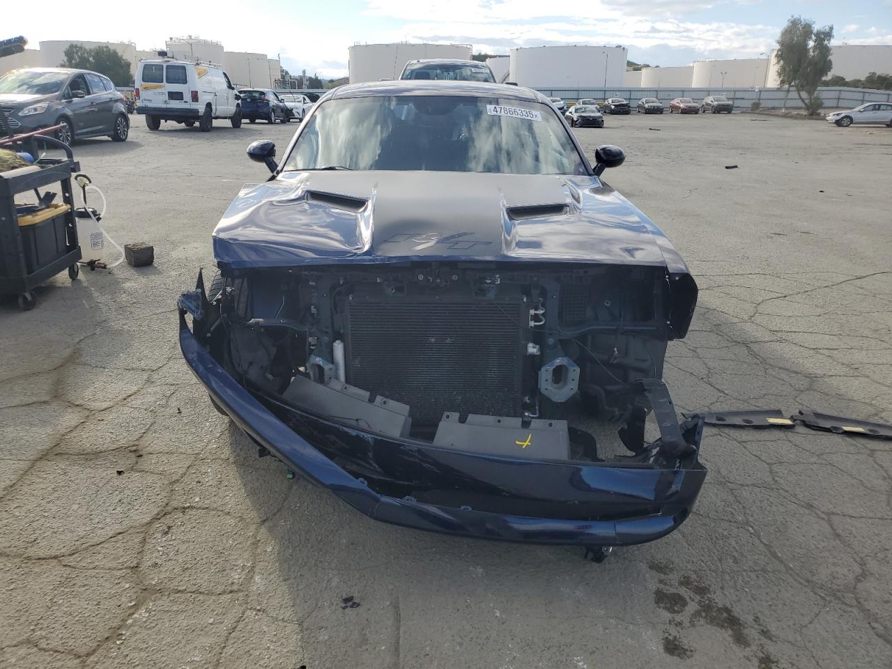 2015 Dodge Challenger VIN 2C3CDZAT9FH708691 Copart auction photo, front end damage thumbnail 5