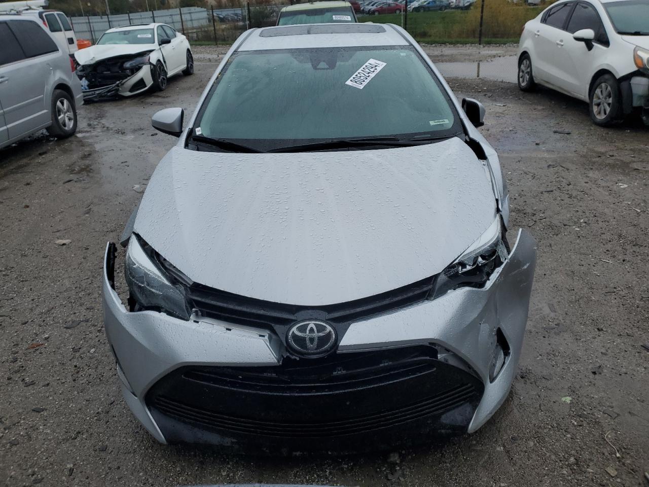 2018 Toyota Corolla VIN 2T1BURHE5JC007759 Copart auction photo, front end / minor dent/scratches damage thumbnail 5
