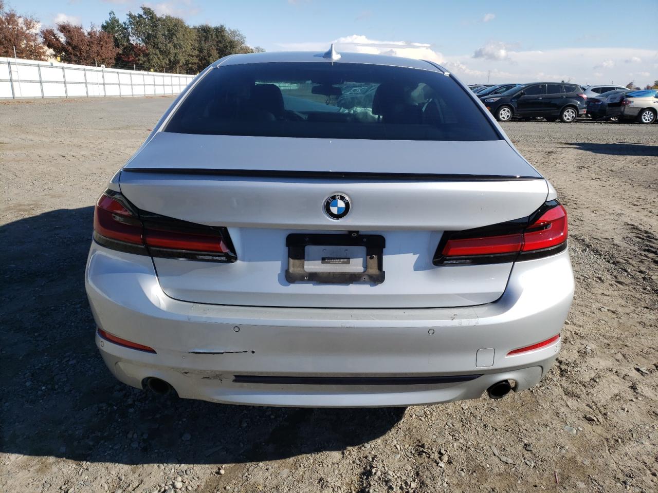 2018 BMW 5er VIN WBAJA9C52JB253479 Copart auction photo, front end damage thumbnail 6