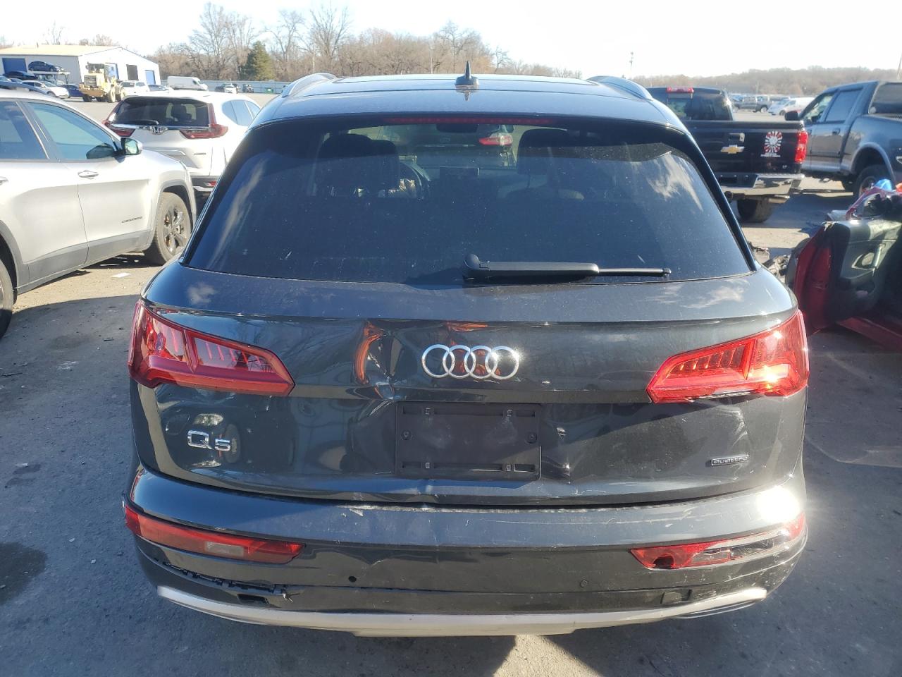 2019 Audi Q5 VIN WA1BNAFY9K2140708 Copart auction photo, rear end / front end damage thumbnail 6