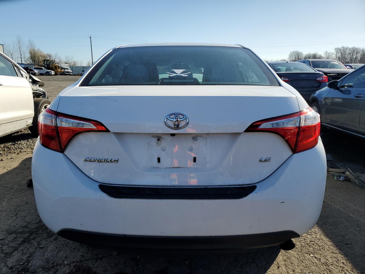 2016 Toyota Corolla VIN 2T1BURHE8GC553061 Copart auction photo, front end damage thumbnail 6