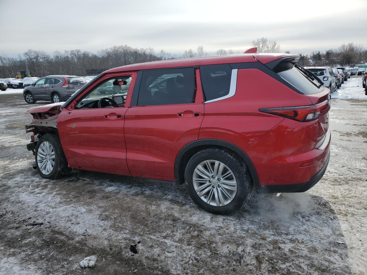 2024 Mitsubishi Outlander VIN JA4J3UA8XRZ031900 Copart auction photo, front end / side damage thumbnail 2