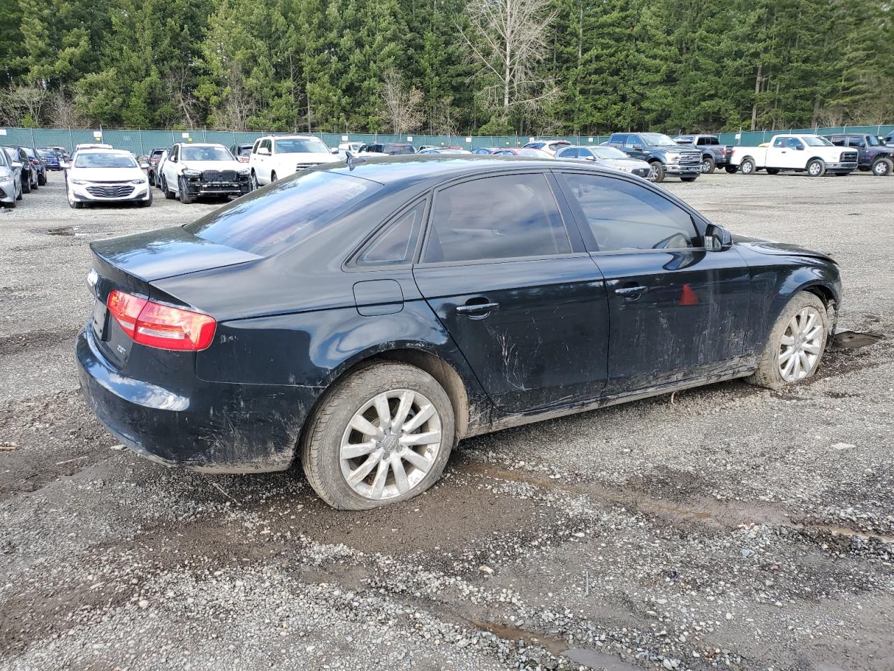 2013 Audi A4 VIN WAUAFAFL6DA159970 Copart auction photo, mechanical / front end damage thumbnail 3