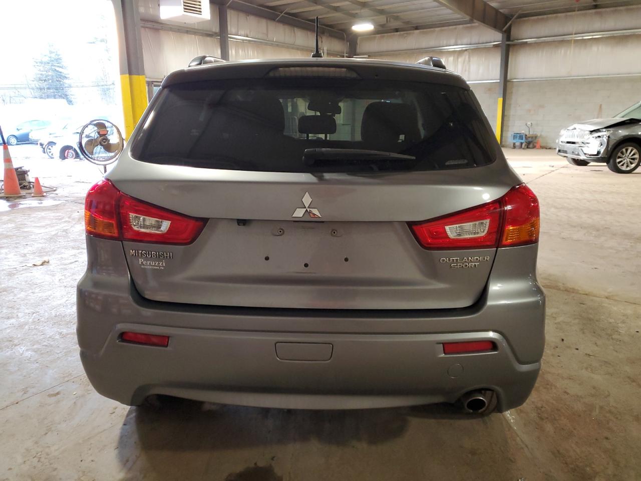 2012 Mitsubishi Outlander VIN JA4AR4AU9CZ003878 Copart auction photo, front end / side damage thumbnail 6