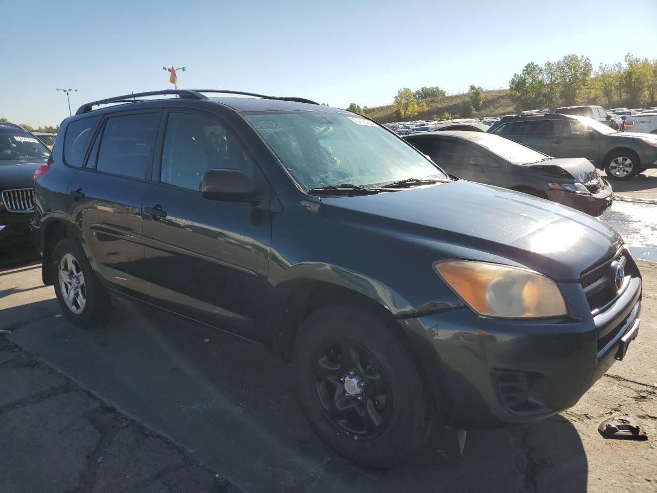 2010 Toyota RAV 4 VIN JTMBF4DV8AD023072 Copart auction photo, rear end / side damage thumbnail 4