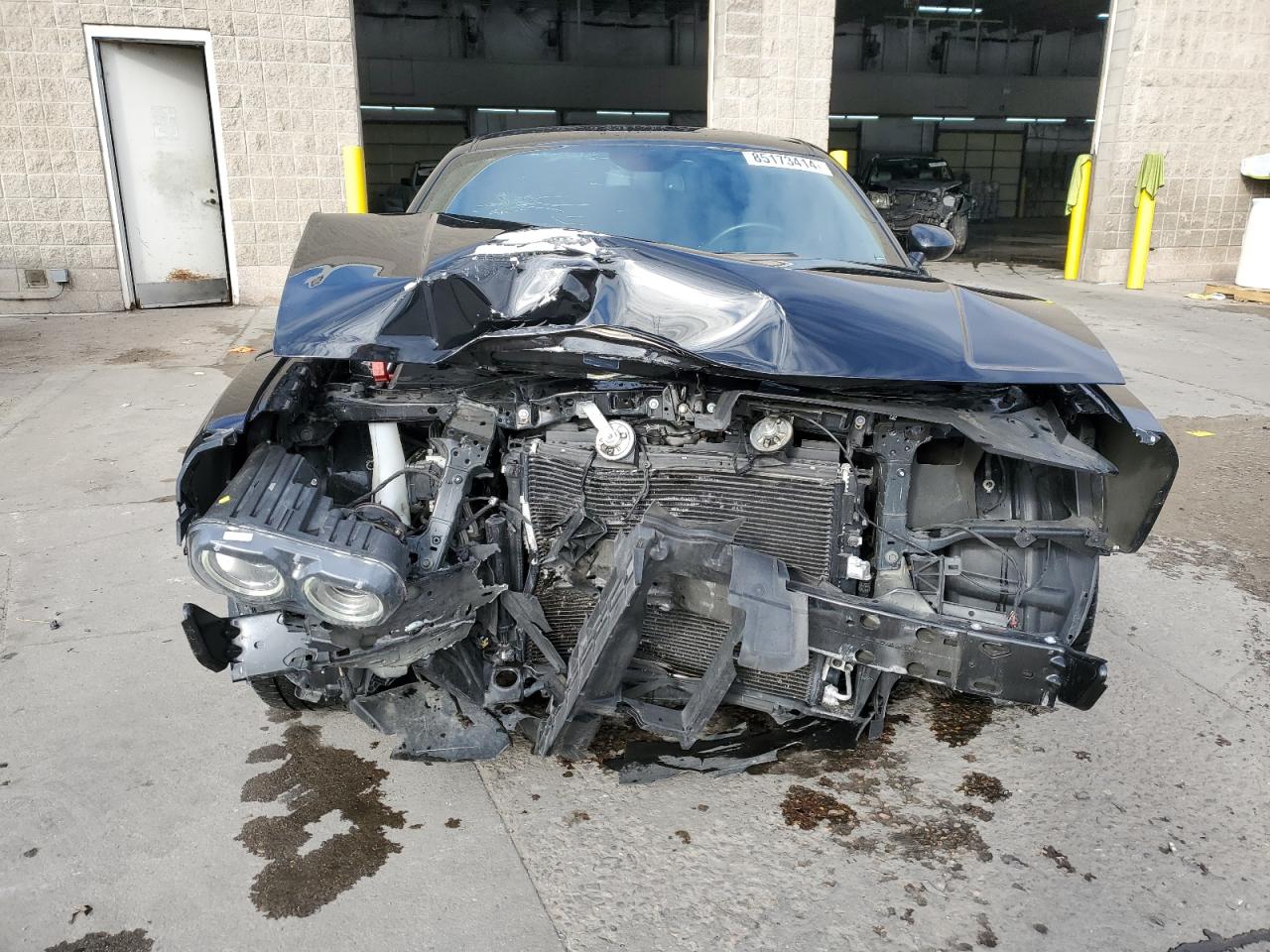 2021 Dodge Challenger VIN 2C3CDZFJXMH516930 Copart auction photo, front end / side damage thumbnail 5