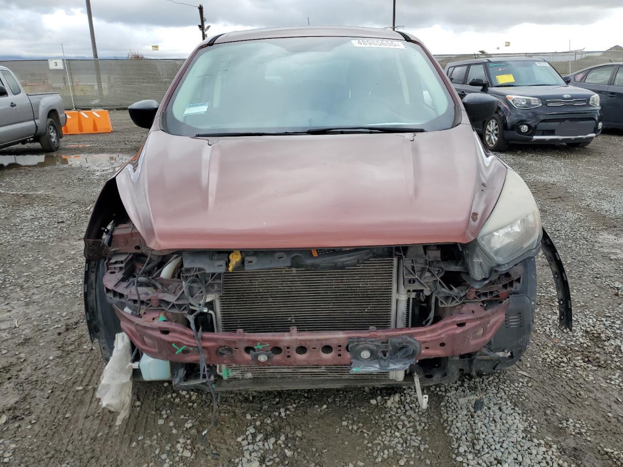 2018 Ford Escape VIN 1FMCU0F76JUA24444 Copart auction photo, rear end / front end damage thumbnail 5