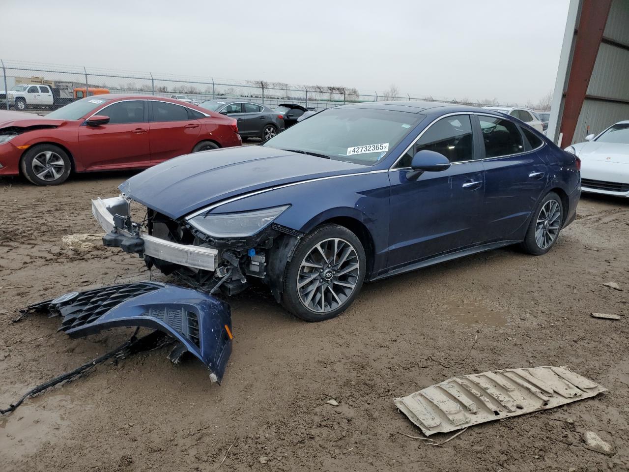 2021 Hyundai Sonata VIN 5NPEH4J24MH129695