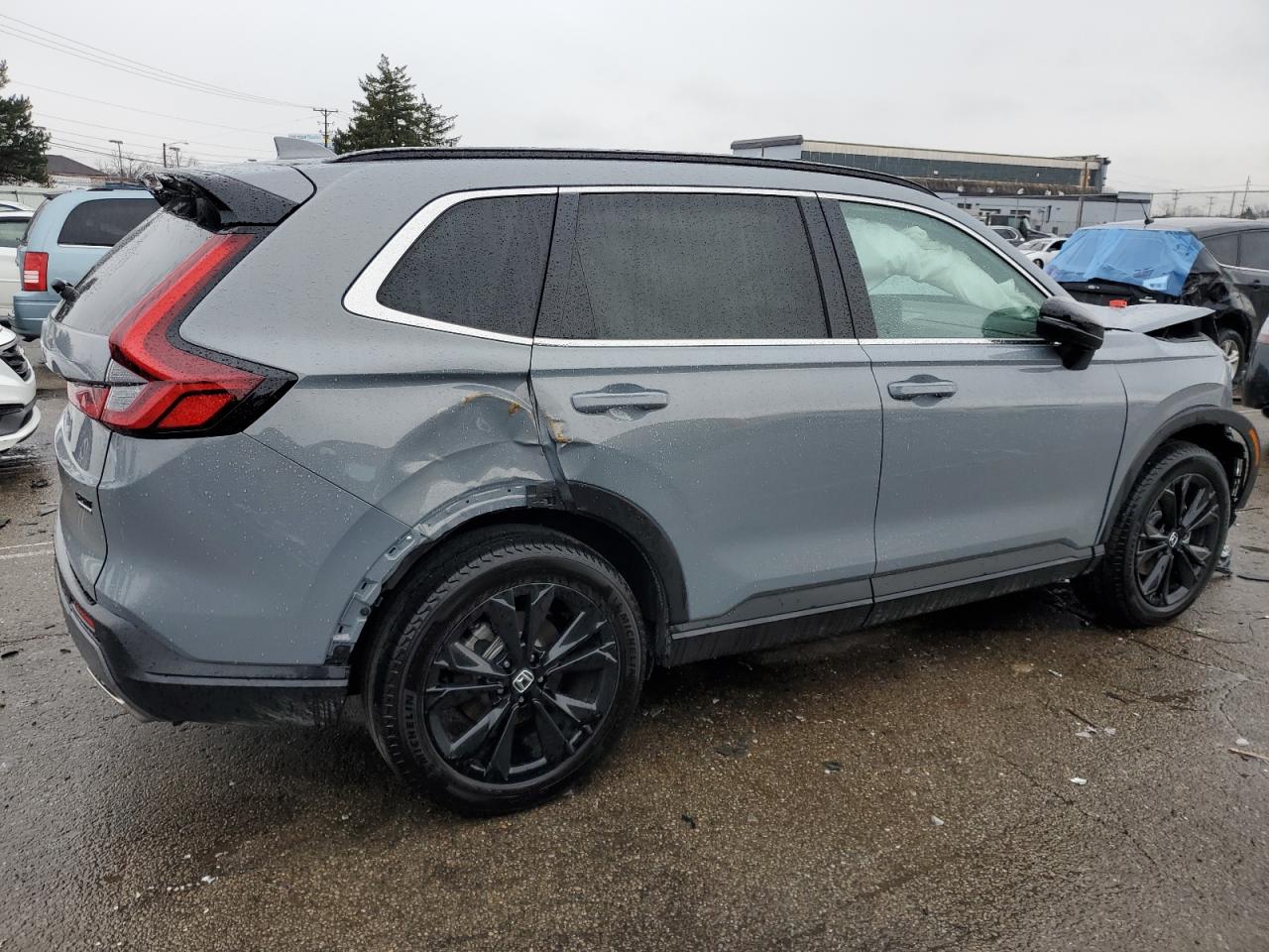 2024 Honda CR-V VIN 7FARS6H9XRE027037 Copart auction photo, all over damage thumbnail 3