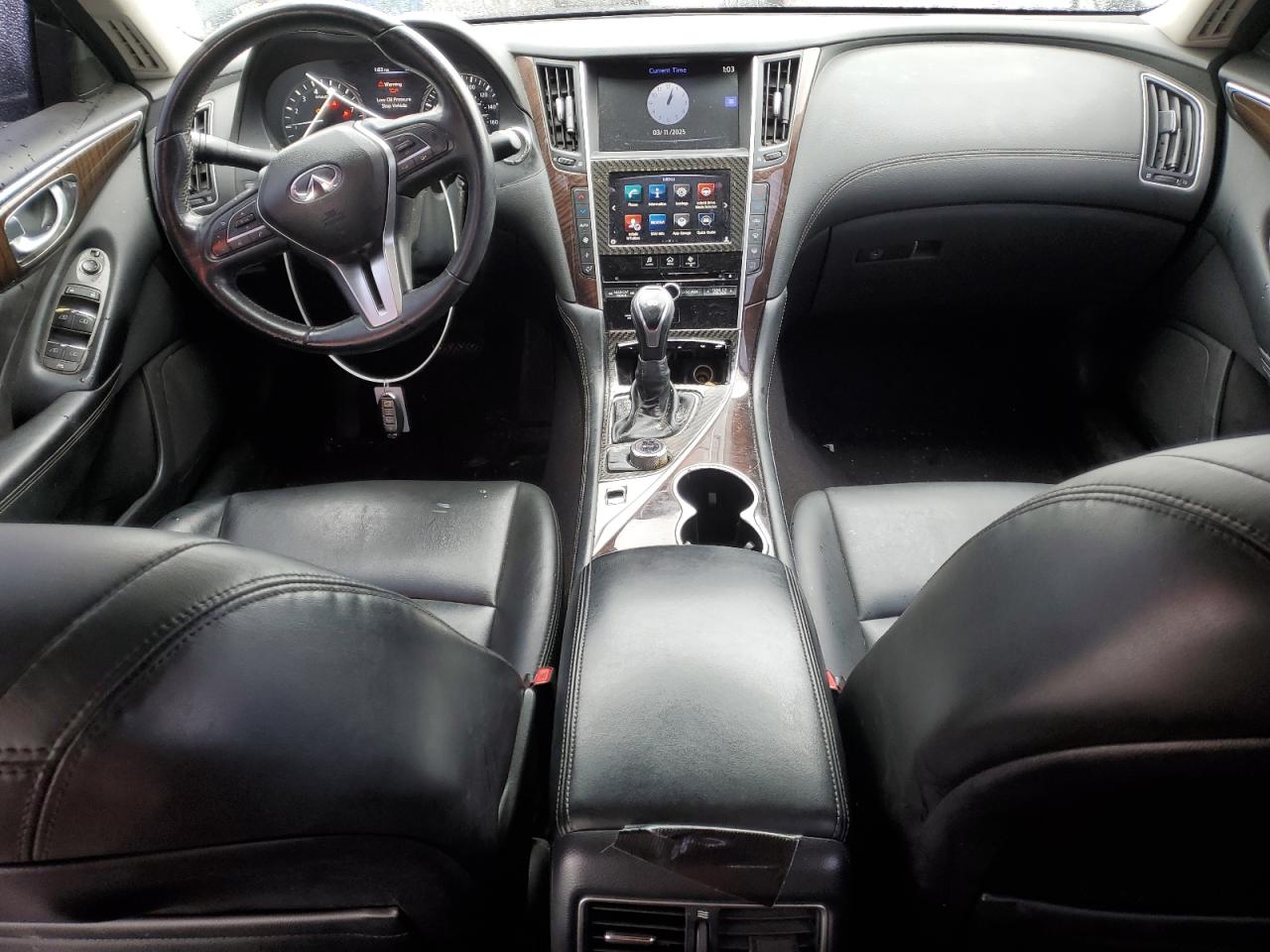 2018 Infiniti Q50 VIN JN1EV7AP1JM358815 Copart auction photo, side / rear end damage thumbnail 8
