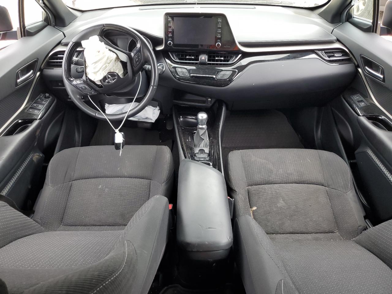 2019 Toyota C-HR VIN NMTKHMBX1KR090728 Copart auction photo, front end / undercarriage damage thumbnail 8