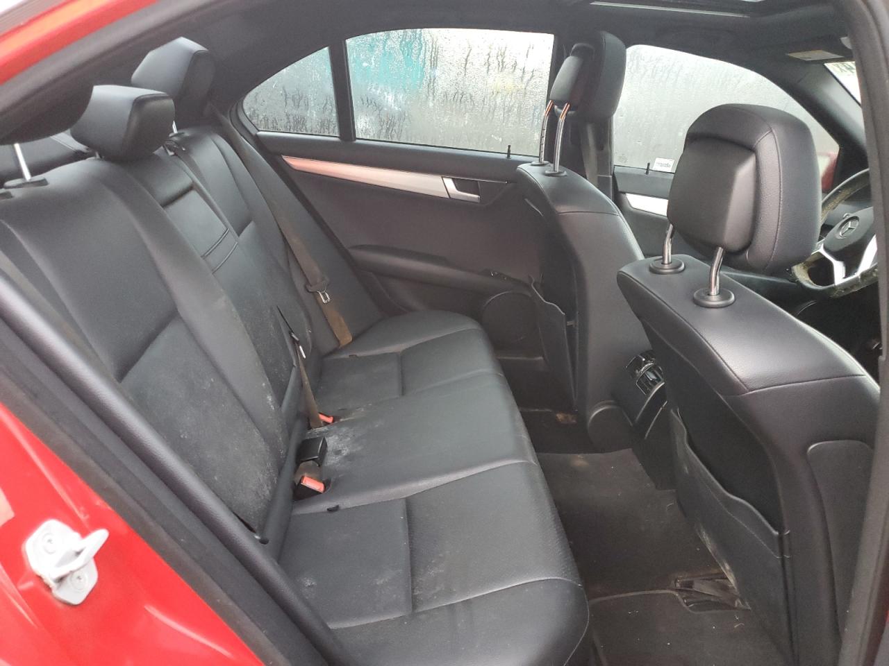 2014 Mercedes-Benz C-klasse VIN WDDGF4HB4EG221664 Copart auction photo, mechanical / rear end damage thumbnail 10