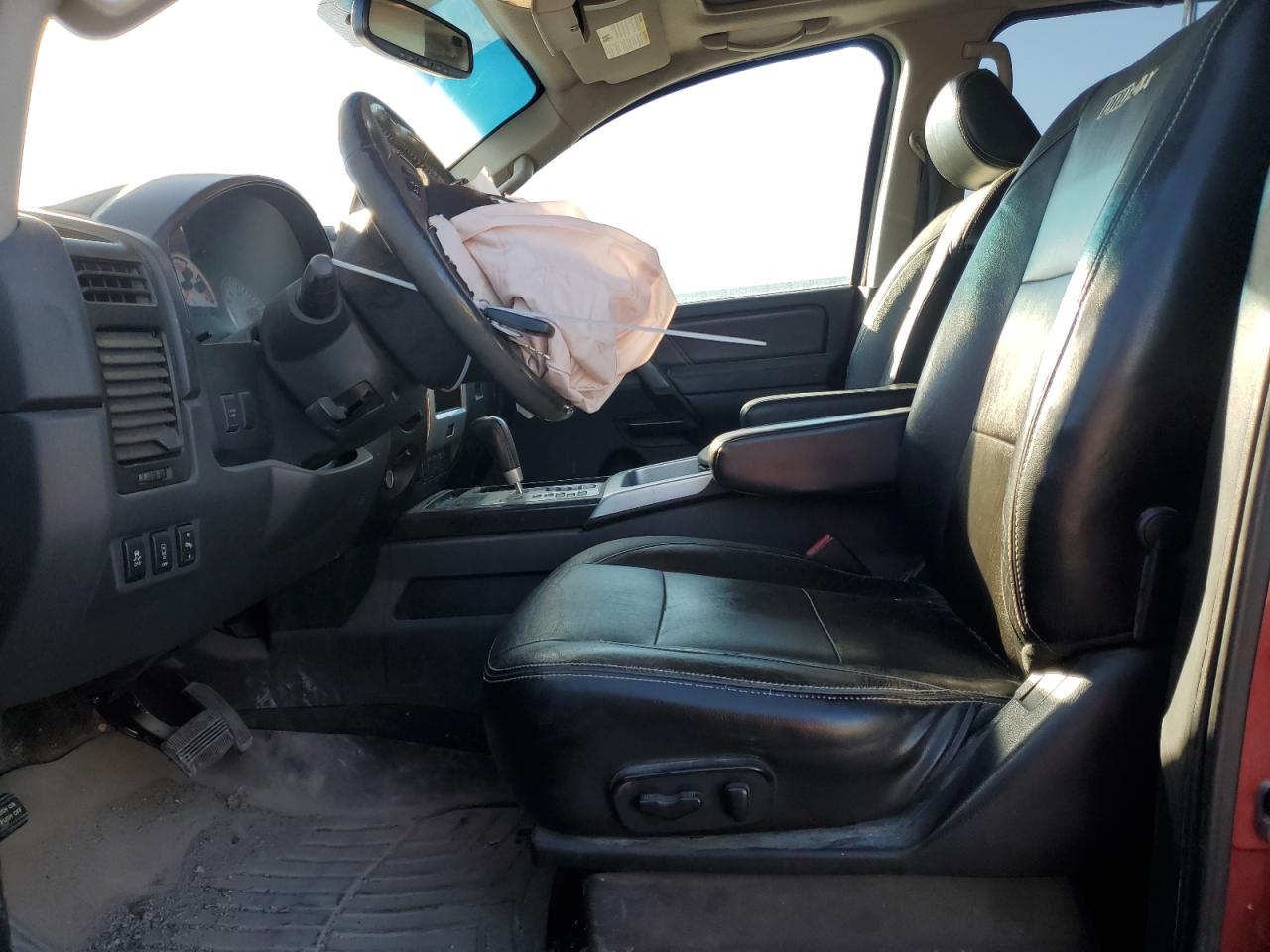 2014 Nissan Titan VIN 1N6BA0EC2EN516294 Copart auction photo, front end damage thumbnail 7