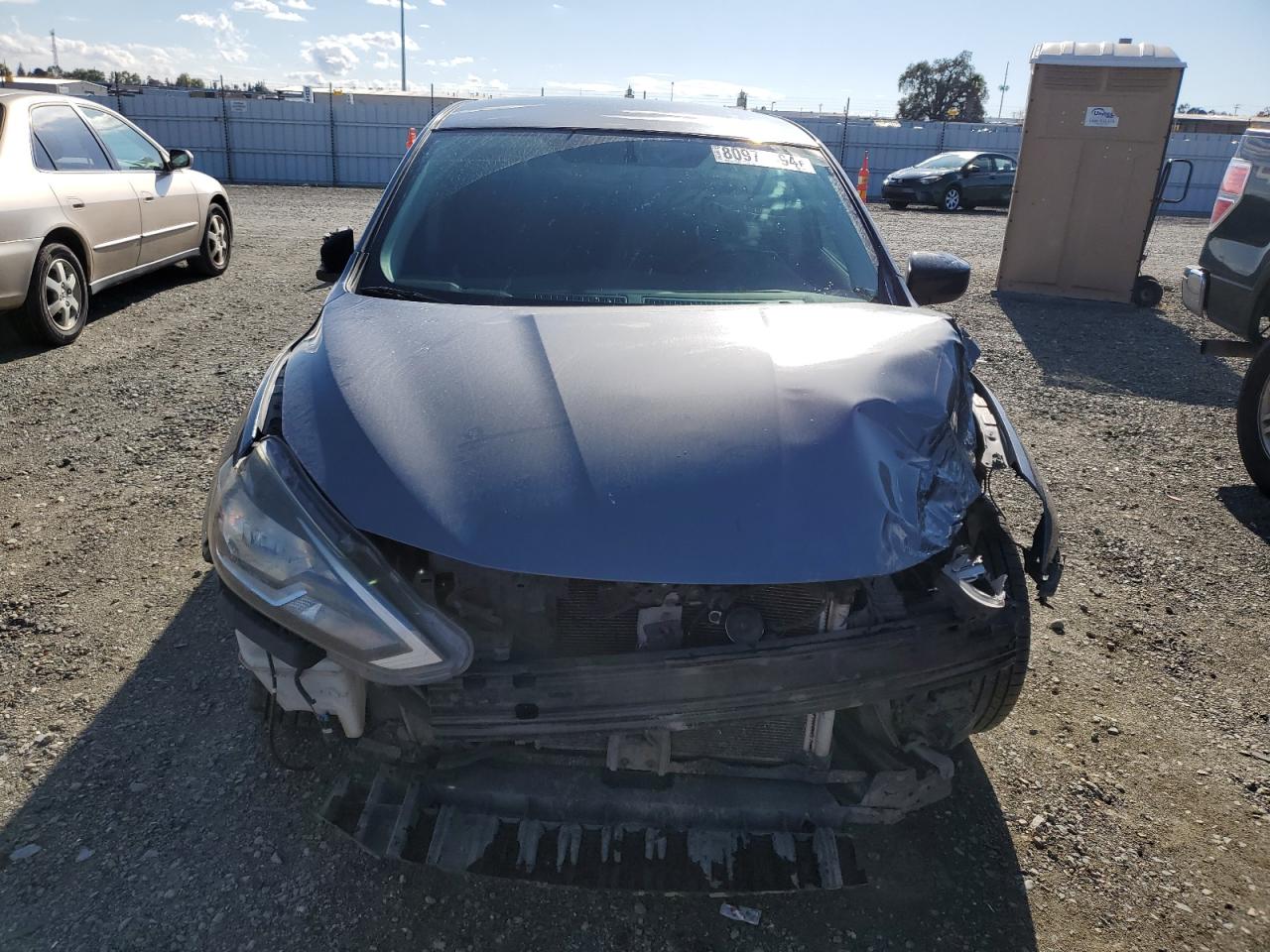 2018 Nissan Sentra VIN 3N1AB7AP9JY249491 Copart auction photo, front end damage thumbnail 5