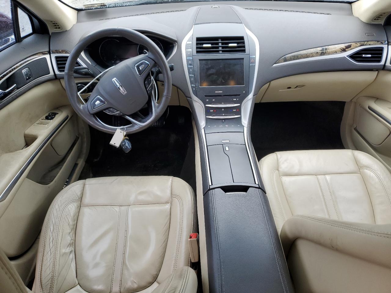2013 Lincoln MKZ VIN 3LN6L2G96DR822739 Copart auction photo, rear end / water/flood damage thumbnail 8