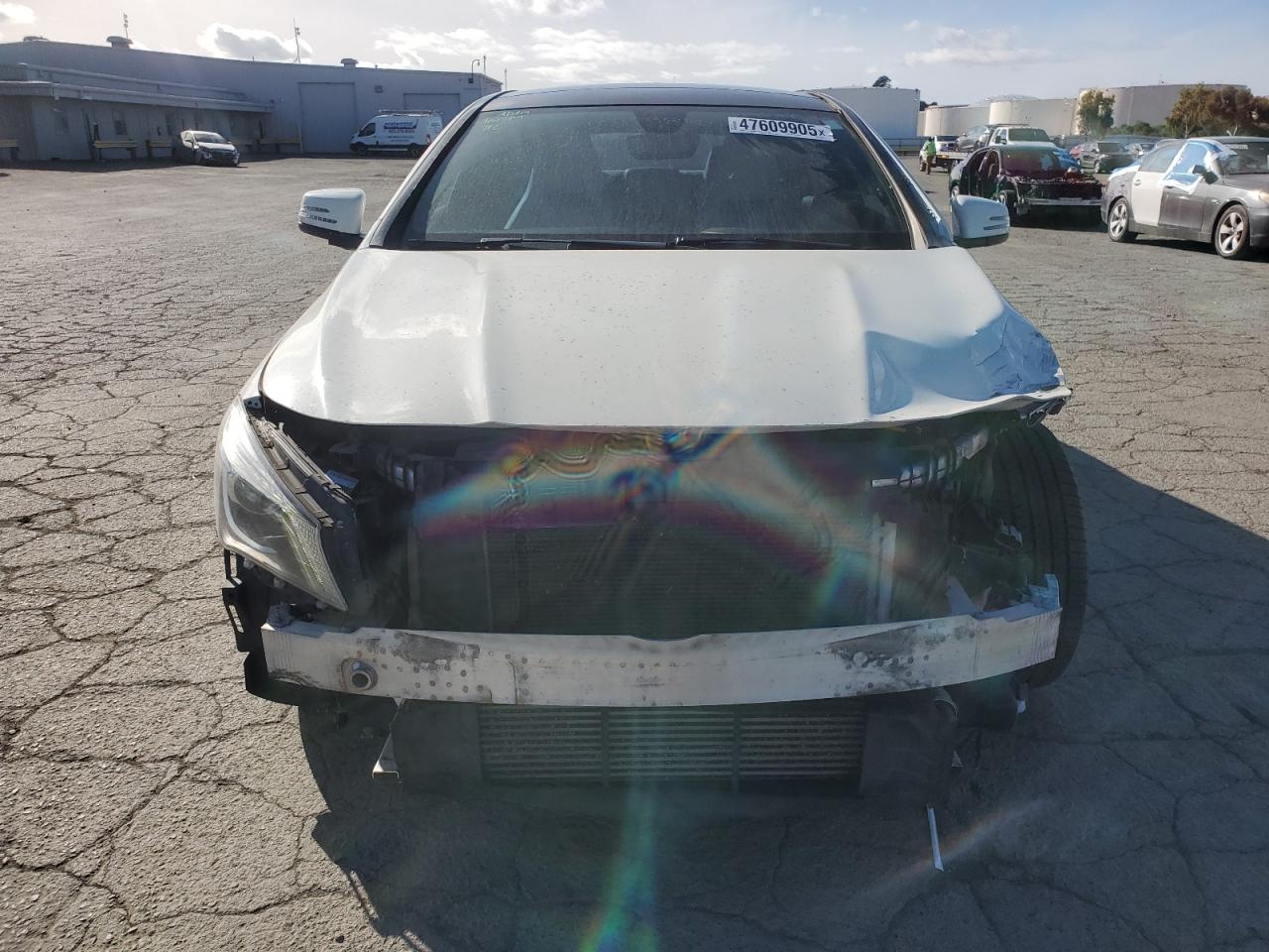 2014 Mercedes-Benz CLA-klasse VIN WDDSJ4EB3EN066758 Copart auction photo, front end damage thumbnail 5