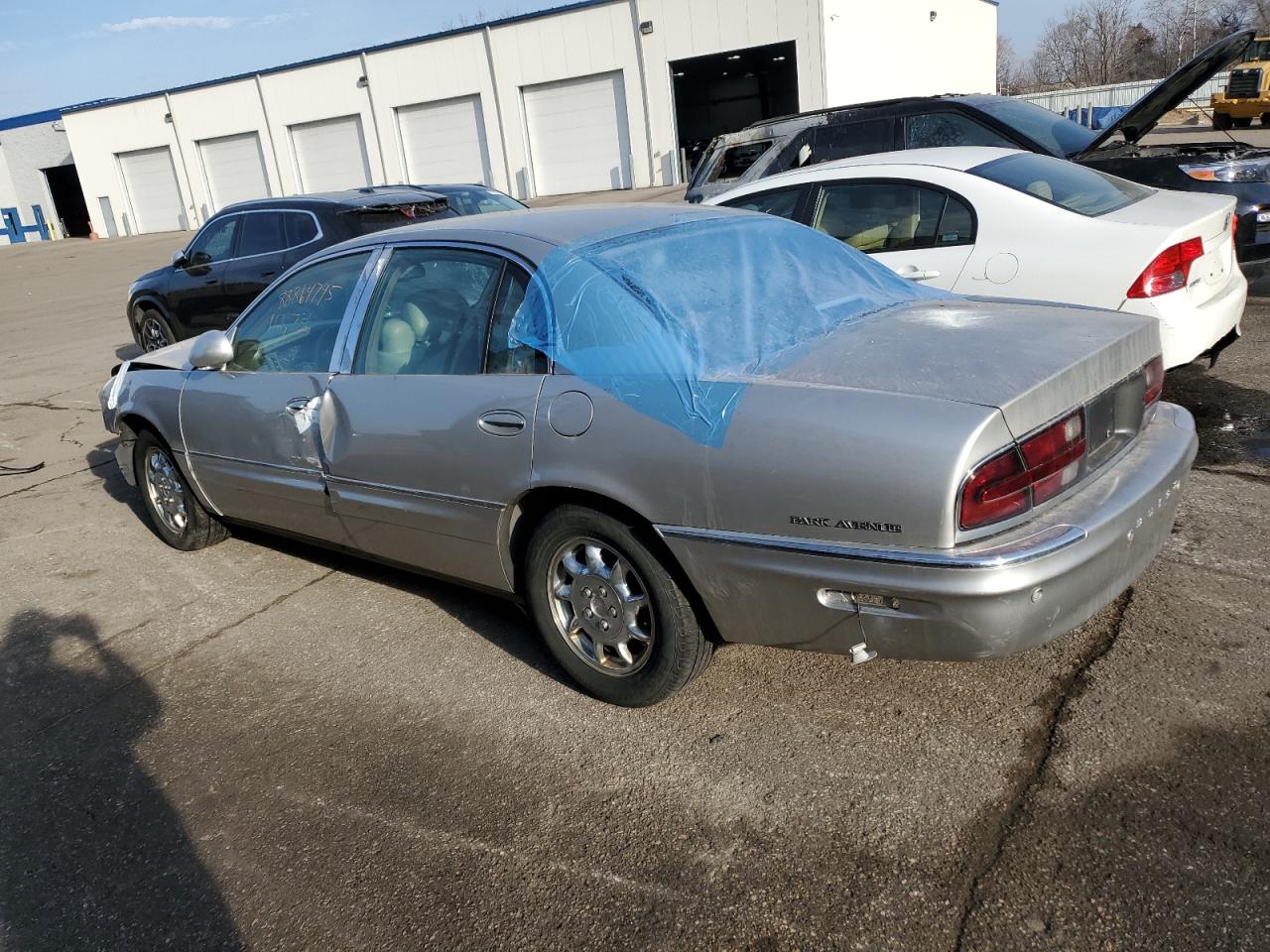 2004 Buick Park Avenue VIN 1G4CW54K444164592 Copart auction photo, front end / side damage thumbnail 2