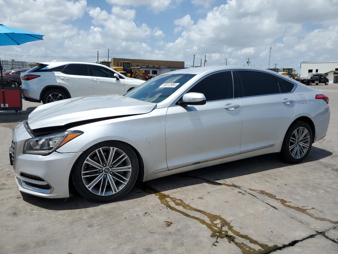 2018 Genesis G80 VIN KMHGN4JE7JU235079