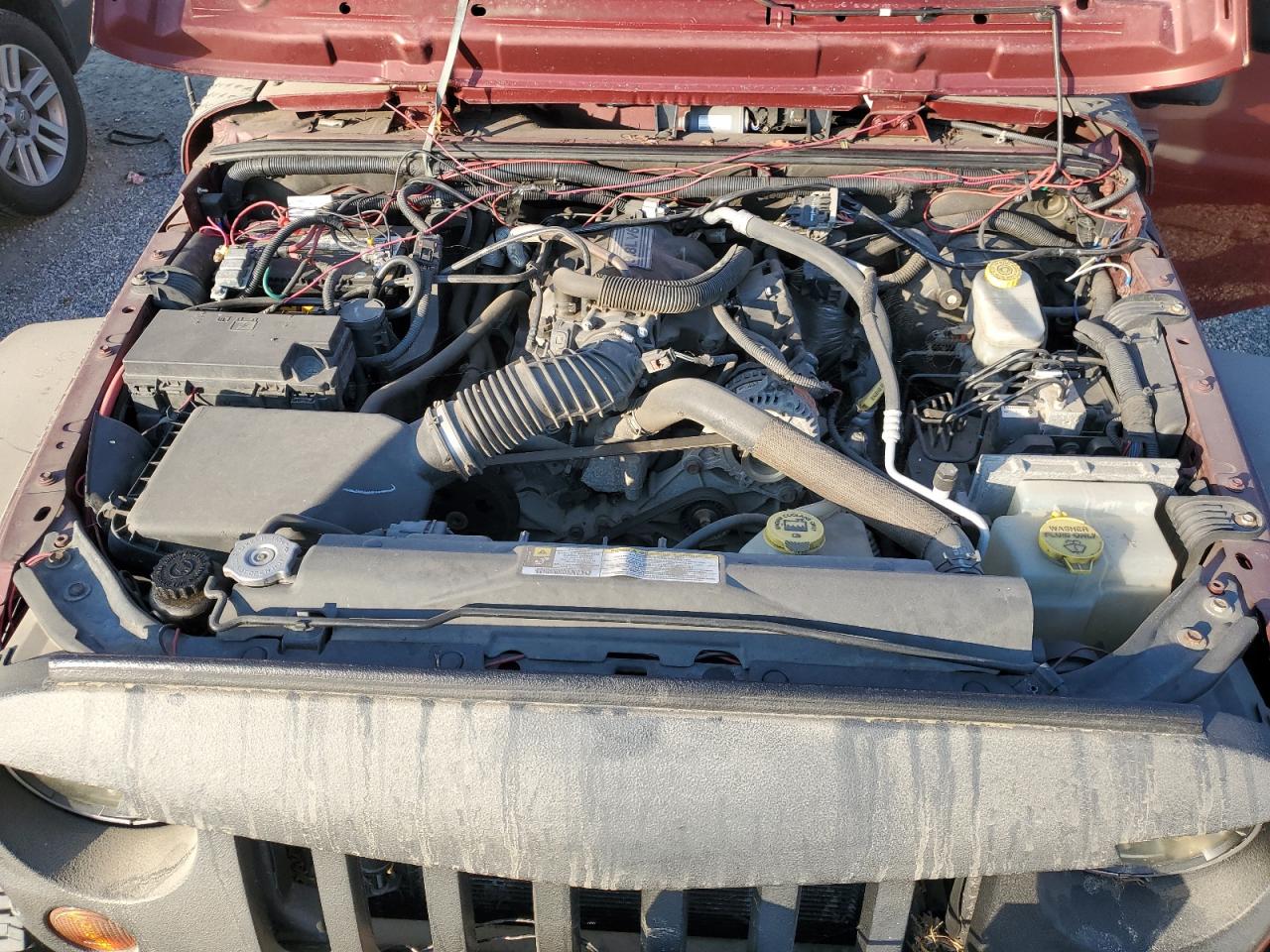 2010 Jeep Wrangler VIN 1J4AA2D11AL156428 Copart auction photo, water/flood damage thumbnail 11