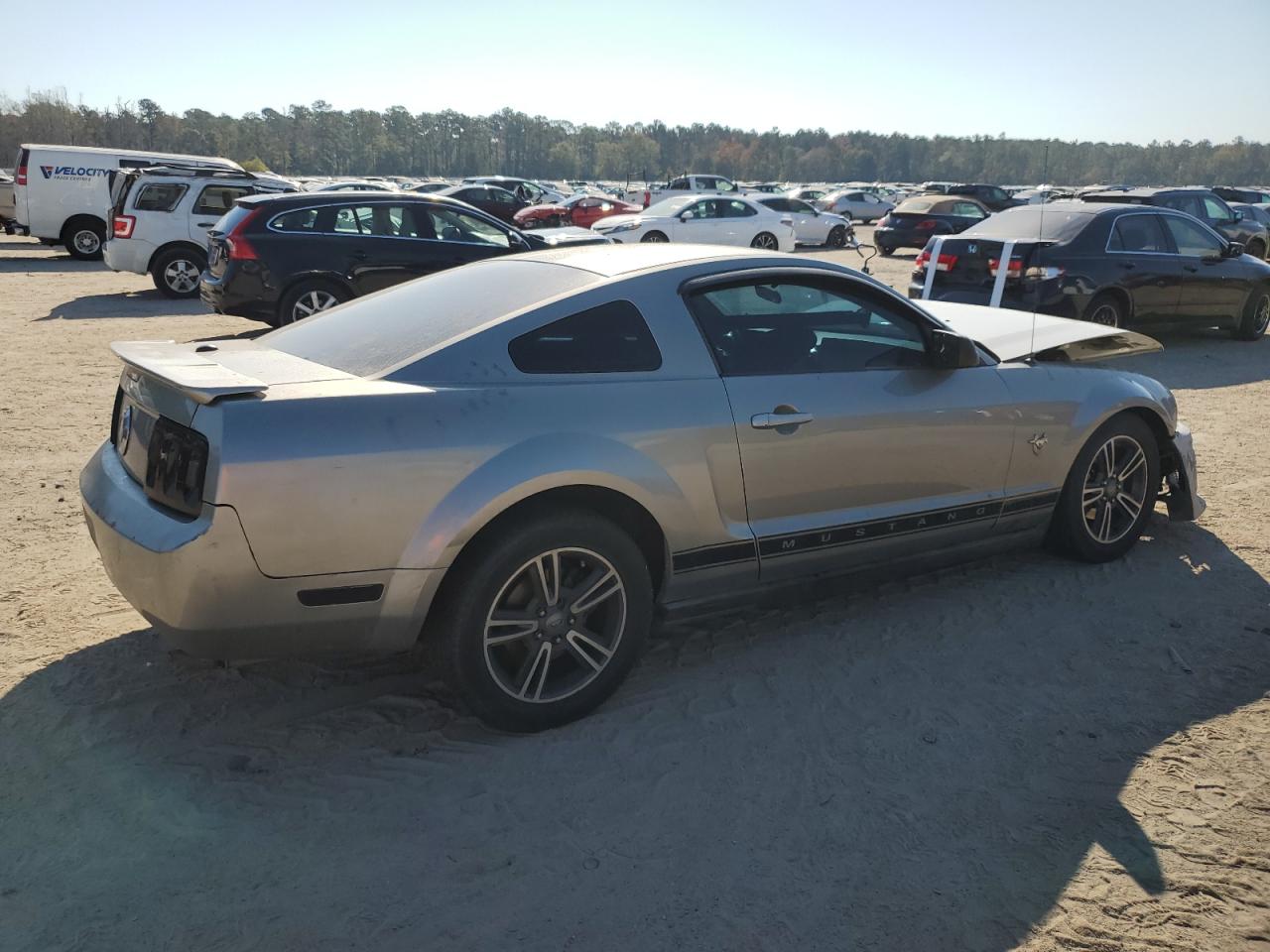 2009 Ford Mustang VIN 1ZVHT80N395126273 Copart auction photo, front end damage thumbnail 3